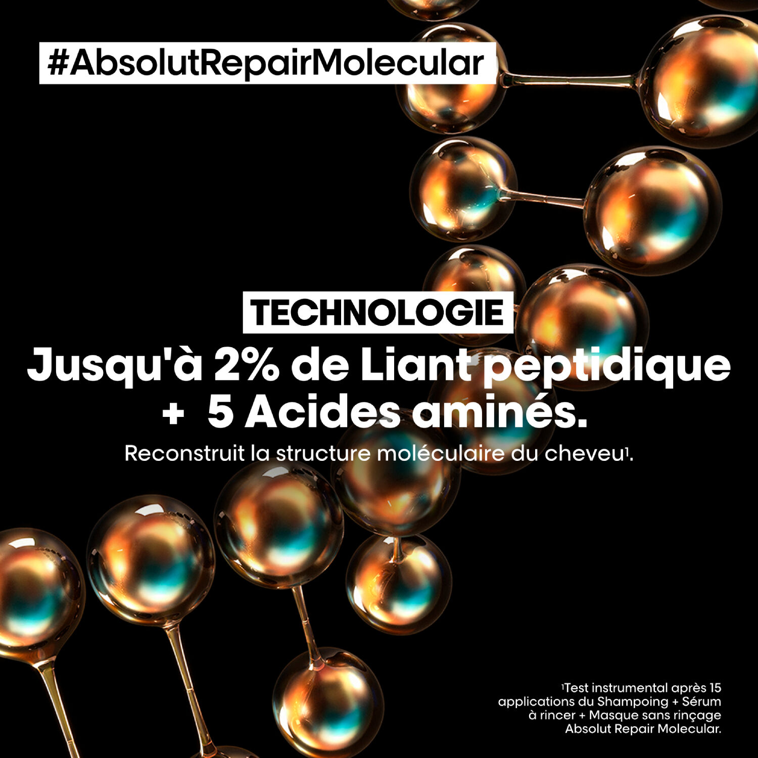 l'oréal professionnel Serie Expert Absolut Repair Molecular Sérum à rincer 250ml Sérum à rincer