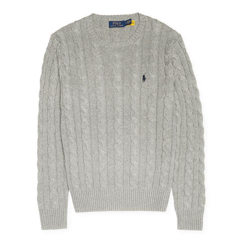 Polo Ralph Lauren Longsleeve Driver Pullover fawn grey heather