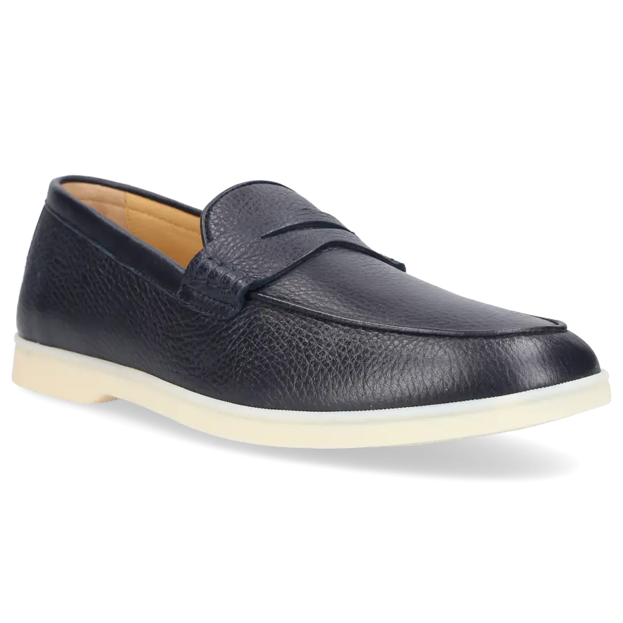 Henderson - Loafer ELIA Hirschleder - blau