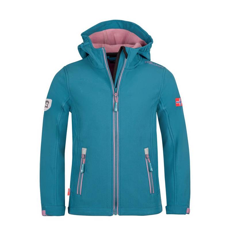 Trollkids Trollfjord Softshelljacke Mädchen