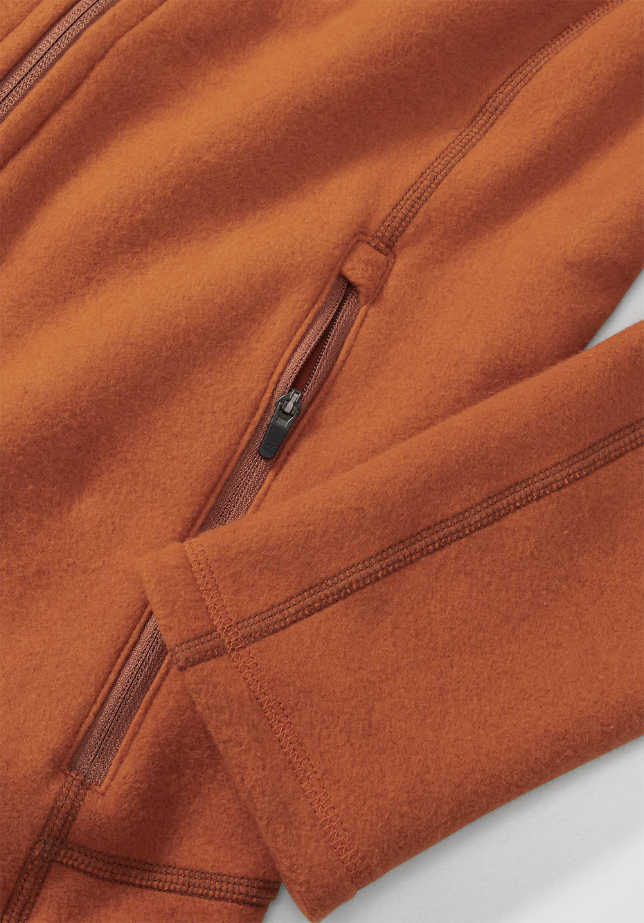 Softfleece-Jacke aus reiner Bio-Baumwolle