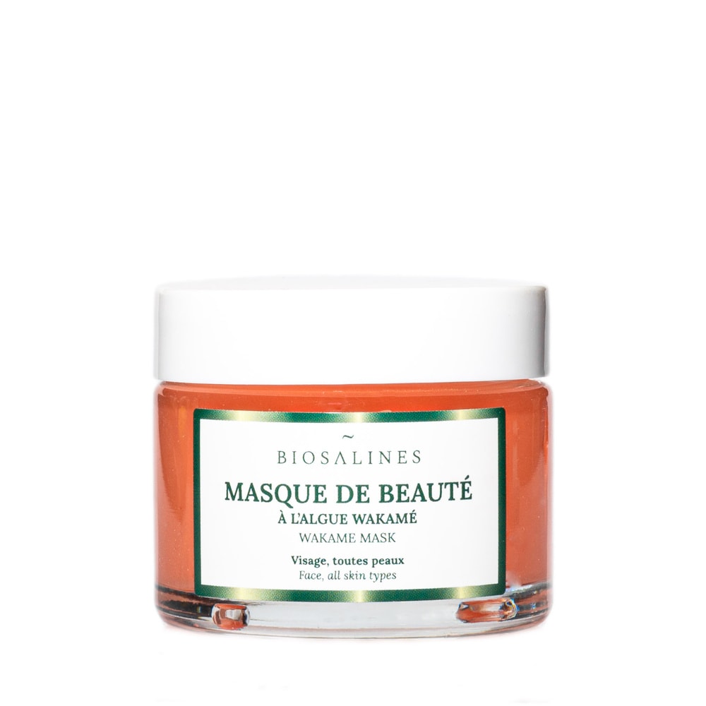 biosalines ocean beauty Masque de Beauté à l'Ague Wakamé Masque visage