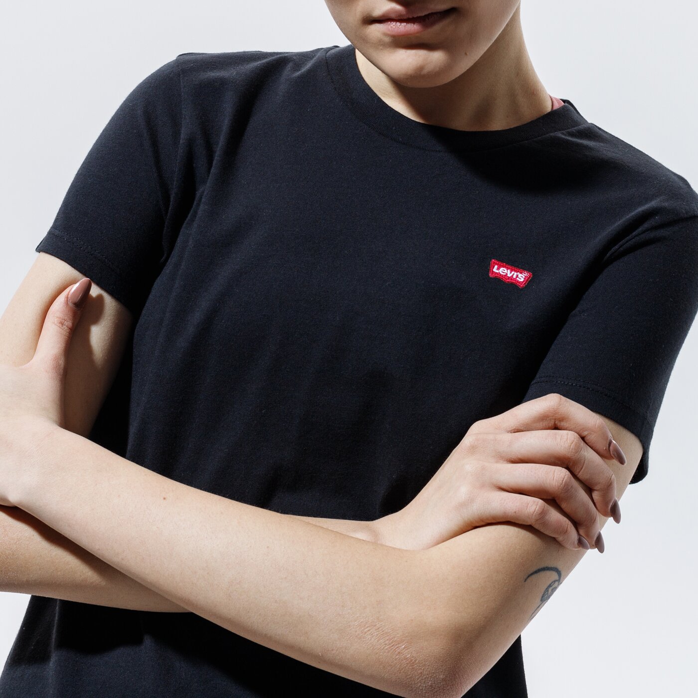 LEVI'S T-SHIRT PERFECT TEE Schwarz