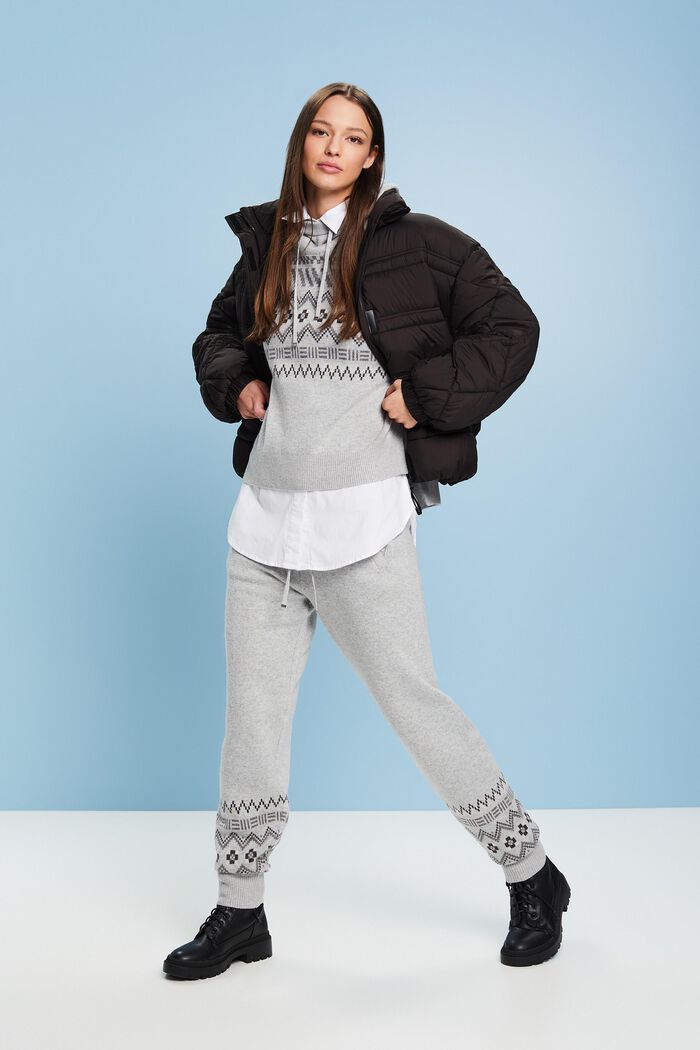 Norweger-Pullover aus Wolle und Kaschmir