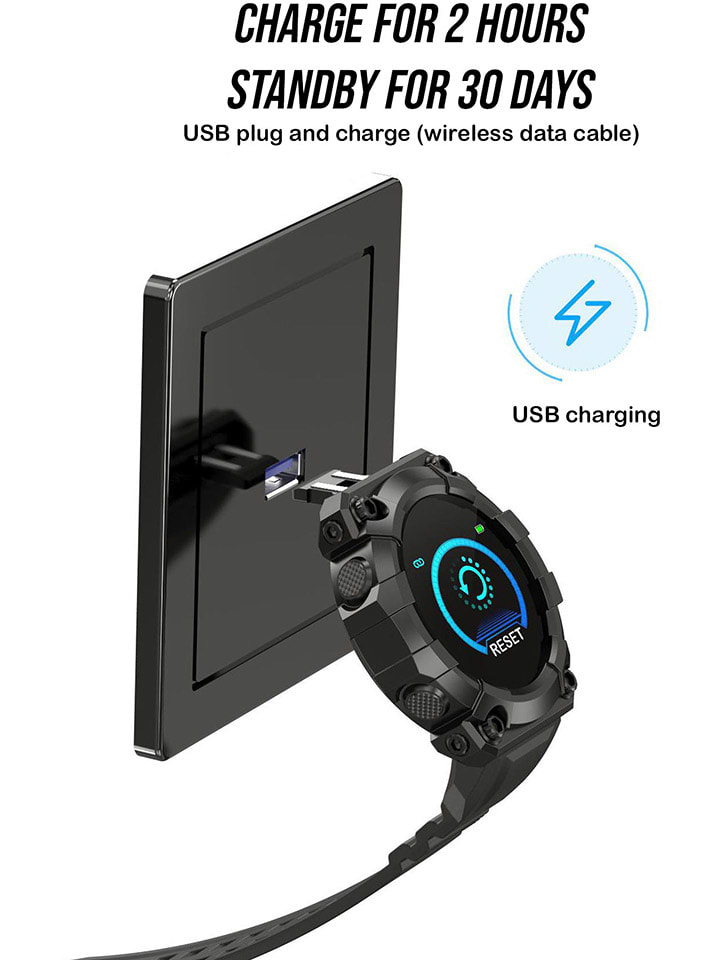 SmartCase Smartwatch in Schwarz günstig kaufen onesize