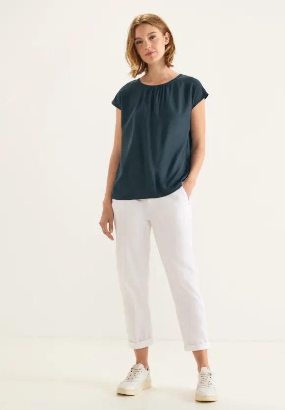 Street One Bluse mit Raffungen