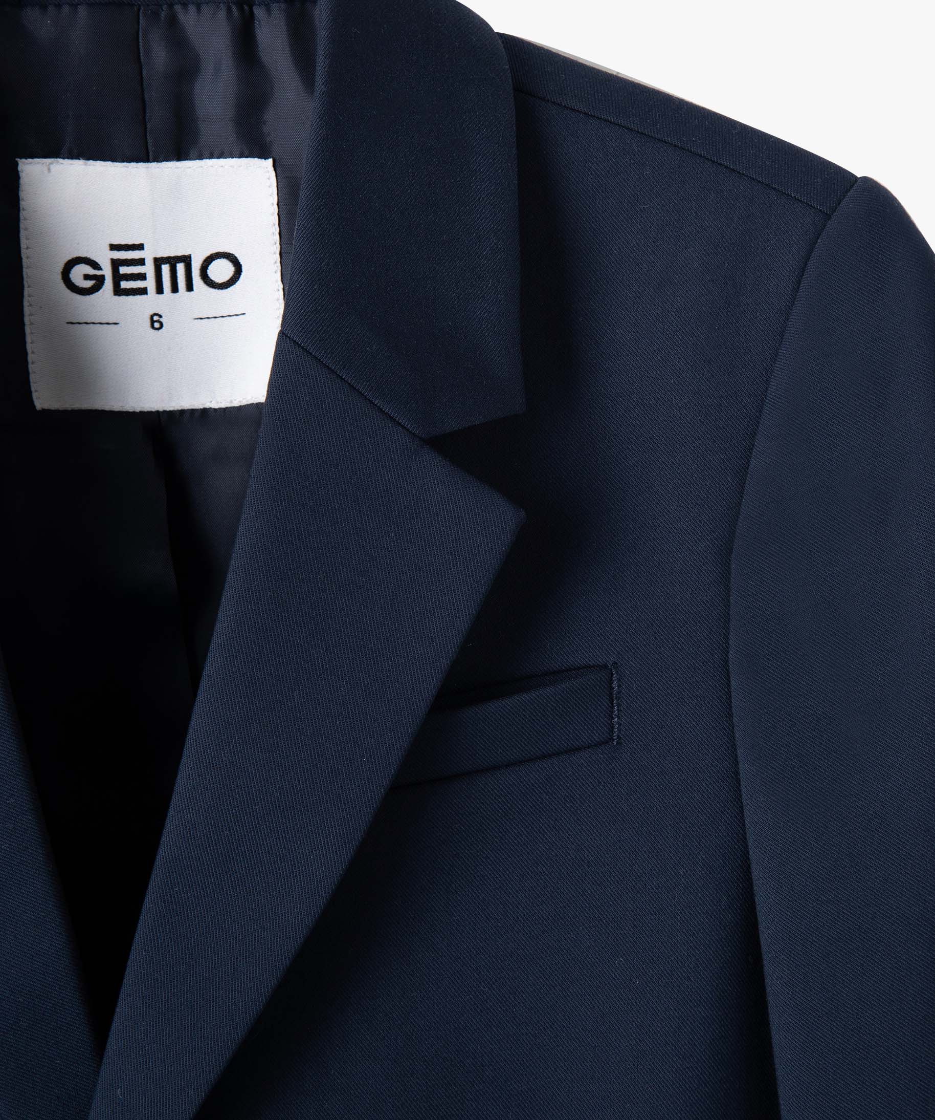 Veste de costume Garçon fermeture 2 boutons marine | GEMO