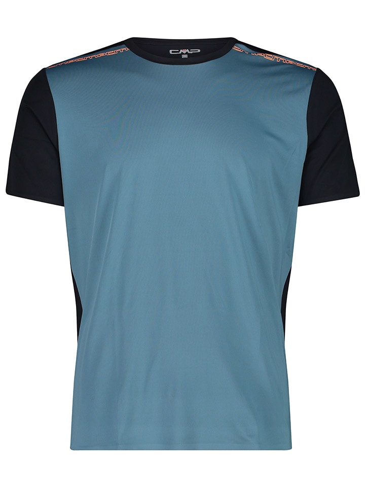 CMP Fahrradshirt in Hellblau/Dunkelblau günstig kaufen