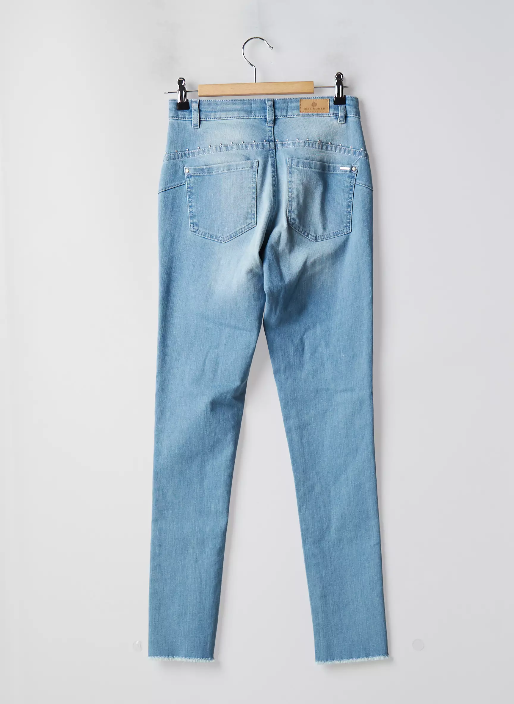 Ikks Jeans Coupe Slim Femme couleur bleu