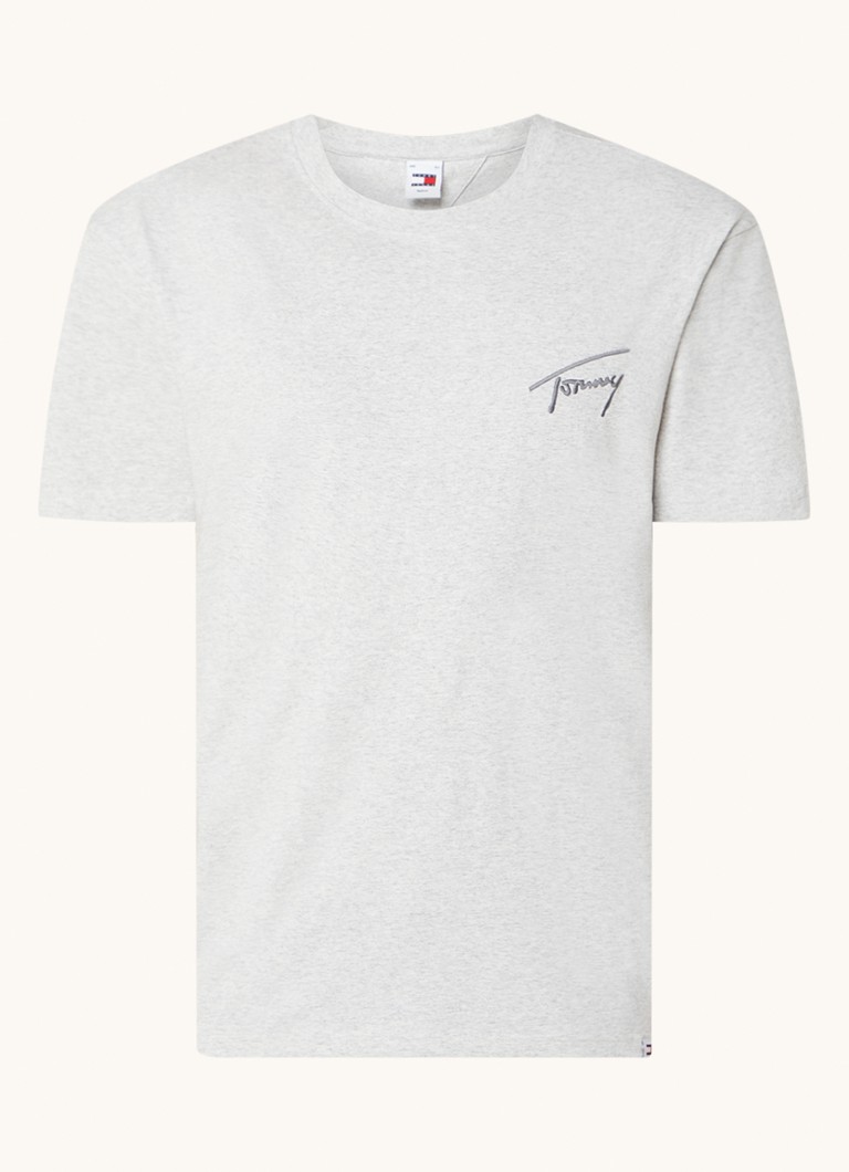 Tricou Tommy Hilfiger cu logo brodat