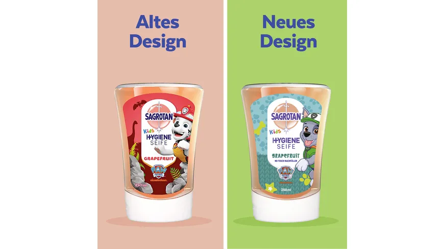 Sagrotan Kids No Touch Nachfüller Flüssigseife Grapefruit 250 ml