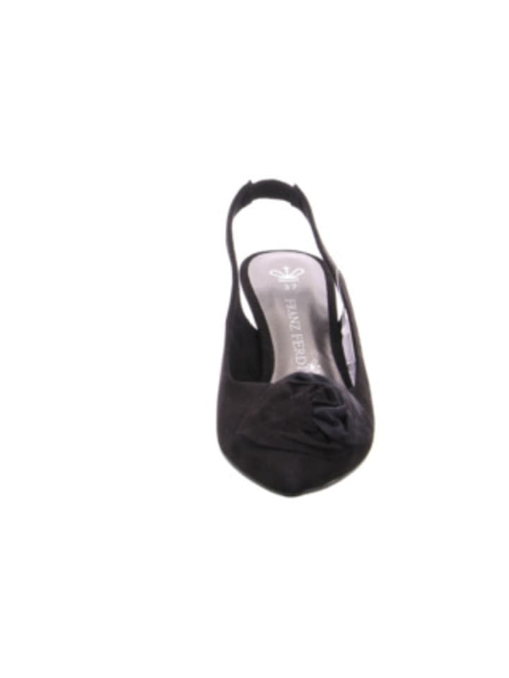 Franz Ferdinand Sling-Pumps für Damen in schwarz in schwarz günstig kaufen 41