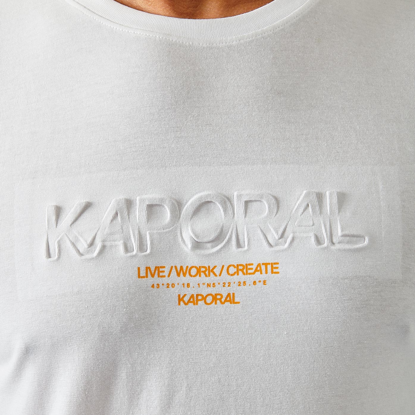 NEEVE  T-shirt blanc homme