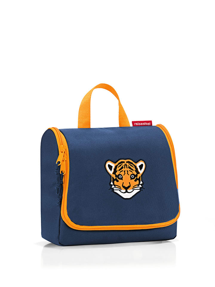 Reisenthel Kulturbeutel in Dunkelblau/ Orange - (B)20 x (H)10 x (T)23 cm günstig kaufen onesize