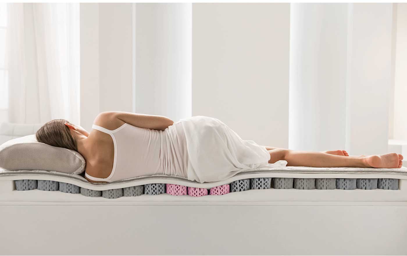 Komfortschaummatratze Octasleep Smart Matress, OCTAsleep, 18 cm hoch, Innovative Schaumfedern mit neuartigem Komforterlebnis