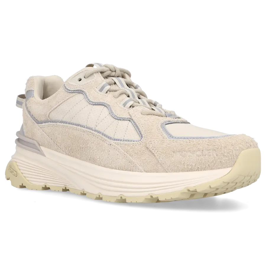 Moncler - Sneaker low LITE RUNNER Wildleder - beige