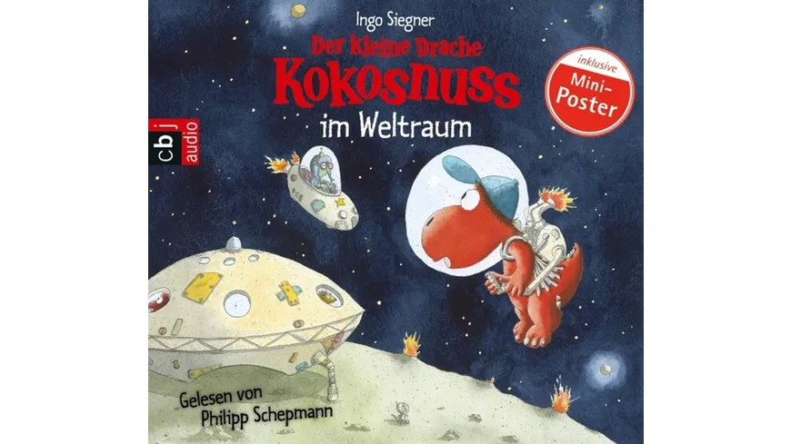 Der kleine Drache Kokosnuss im Weltraum-