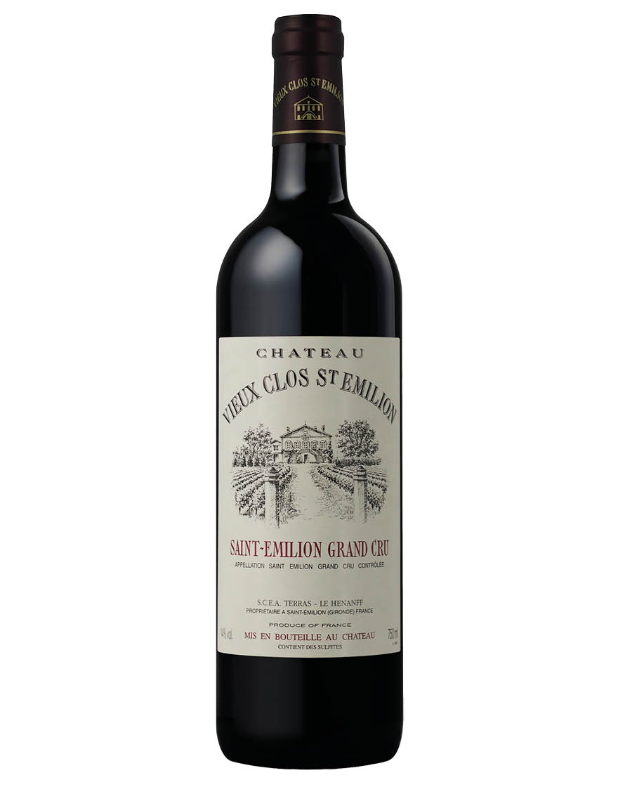 Saint-Émilion Grand Cru AOC 2014 Château Vieux Clos 0,75 ℓ