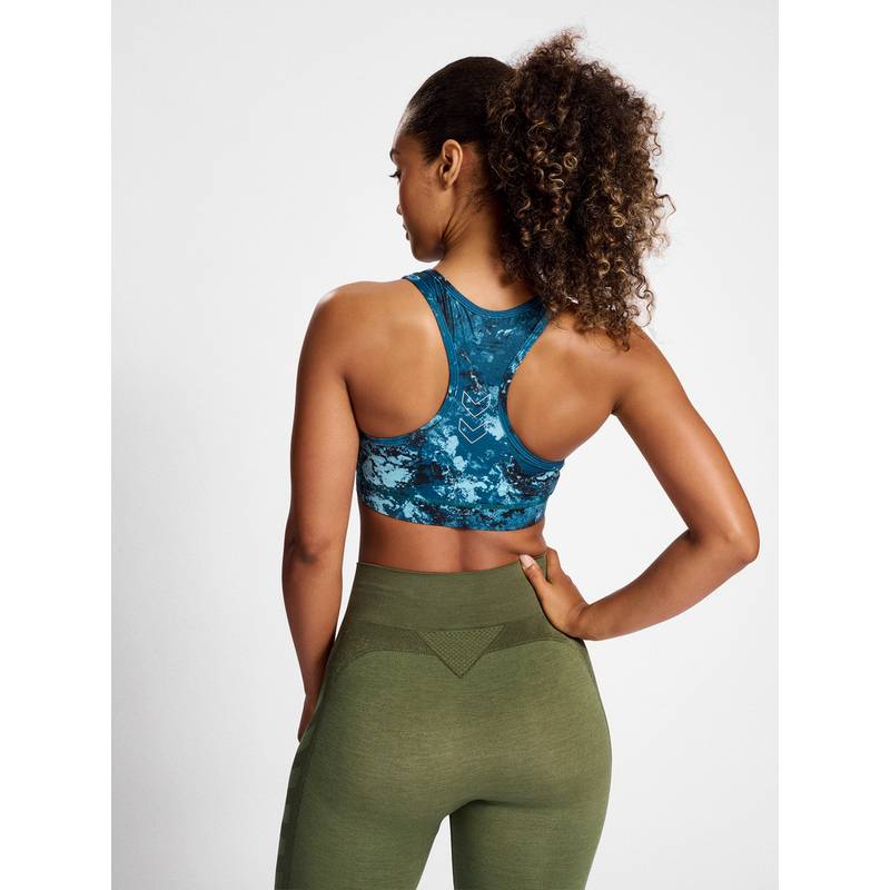 hummel hmlTE DIGI SANDSTORM AOP SPORTS BRA BH Damen