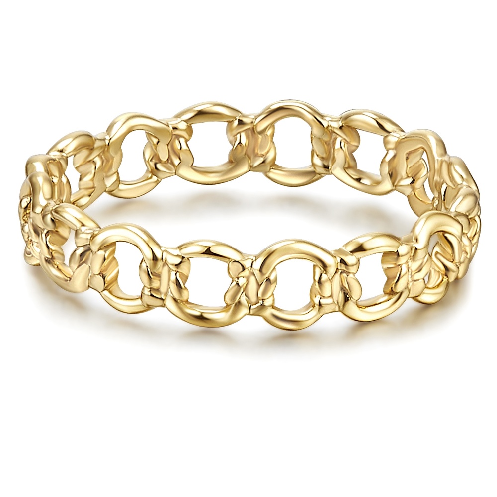 Glanzstücke München Bague en argent Argent sterling en Or jaune Bague