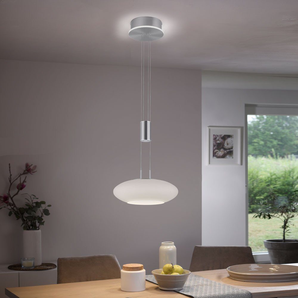 Paul Neuhaus Smarte LED-Leuchte LED Pendellampe Q ETIENNE Smart Home, Smart Home, CCT-Farbtemperaturregelung, RGB-Farbwechsel, Dimmfunktion, Memoryfunktion, mit Leuchtmittel, dimmbar Fernbedienung höhenverstellbar CCT Pendel
