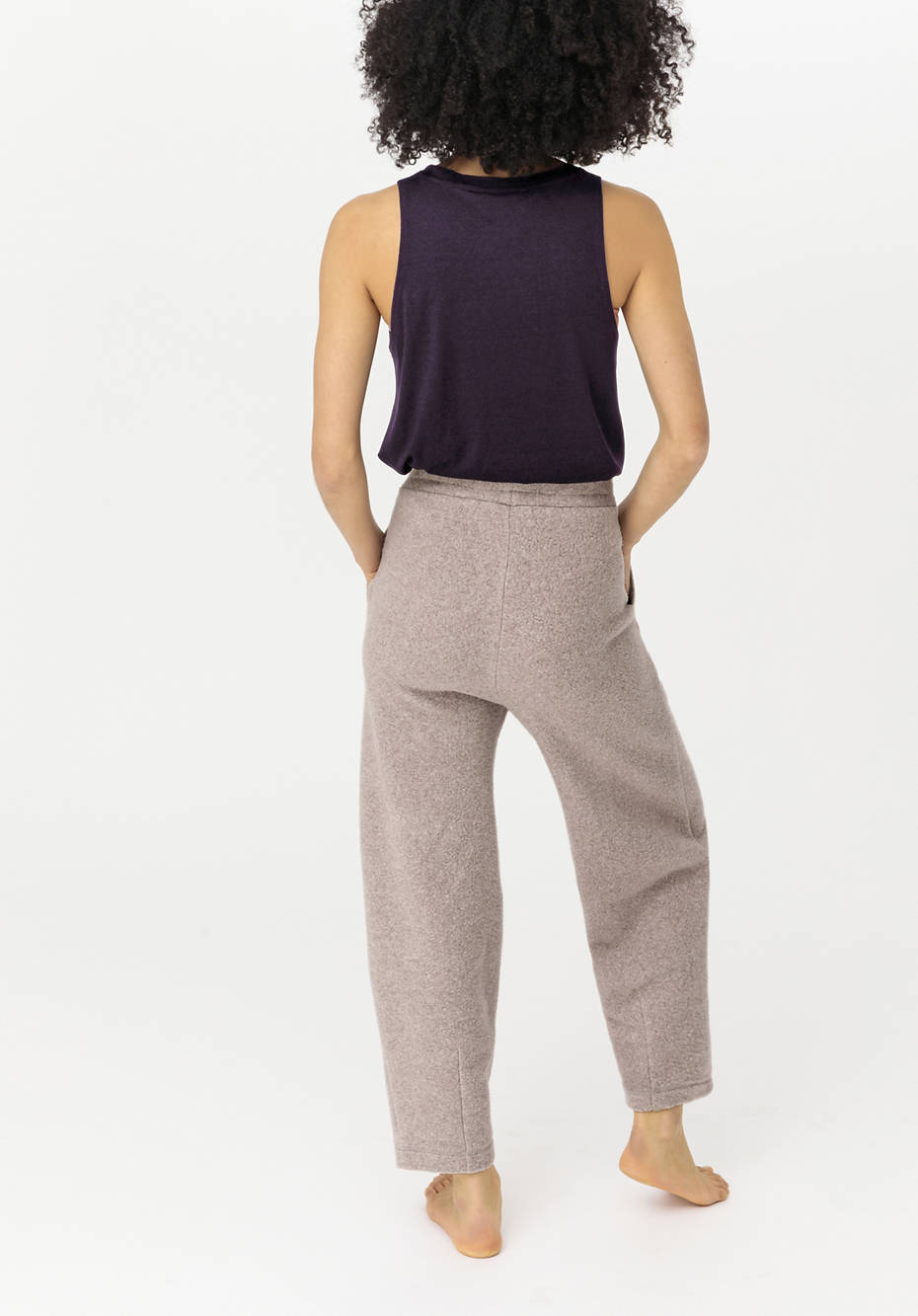 Fleece-Hose aus reiner Bio-Baumwolle