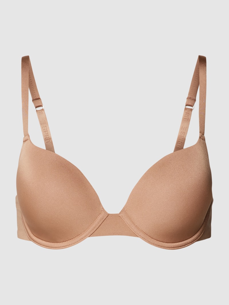 Schalen-BH mit vorgeformten Cups Modell 'MICRO' in beige