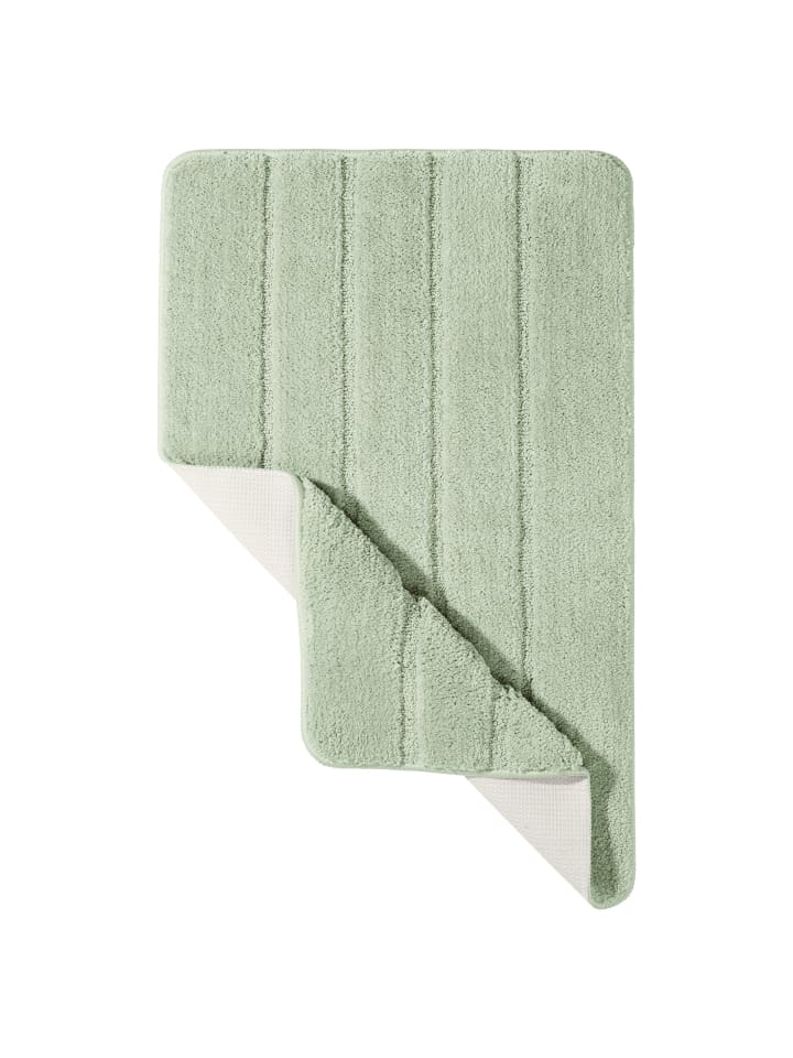 Schiesser Badteppich Milano in Hellgrün günstig kaufen 60 x 100 cm