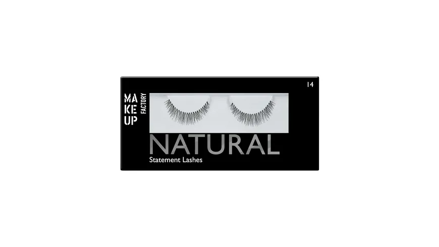 MAKE UP FACTORY Statement Lashes 14 - schwarz