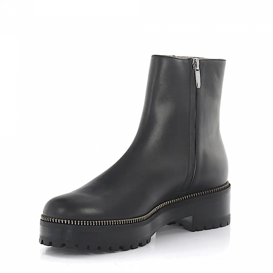 Sergio Rossi - Stiefeletten BOOTS Kalbsleder - schwarz