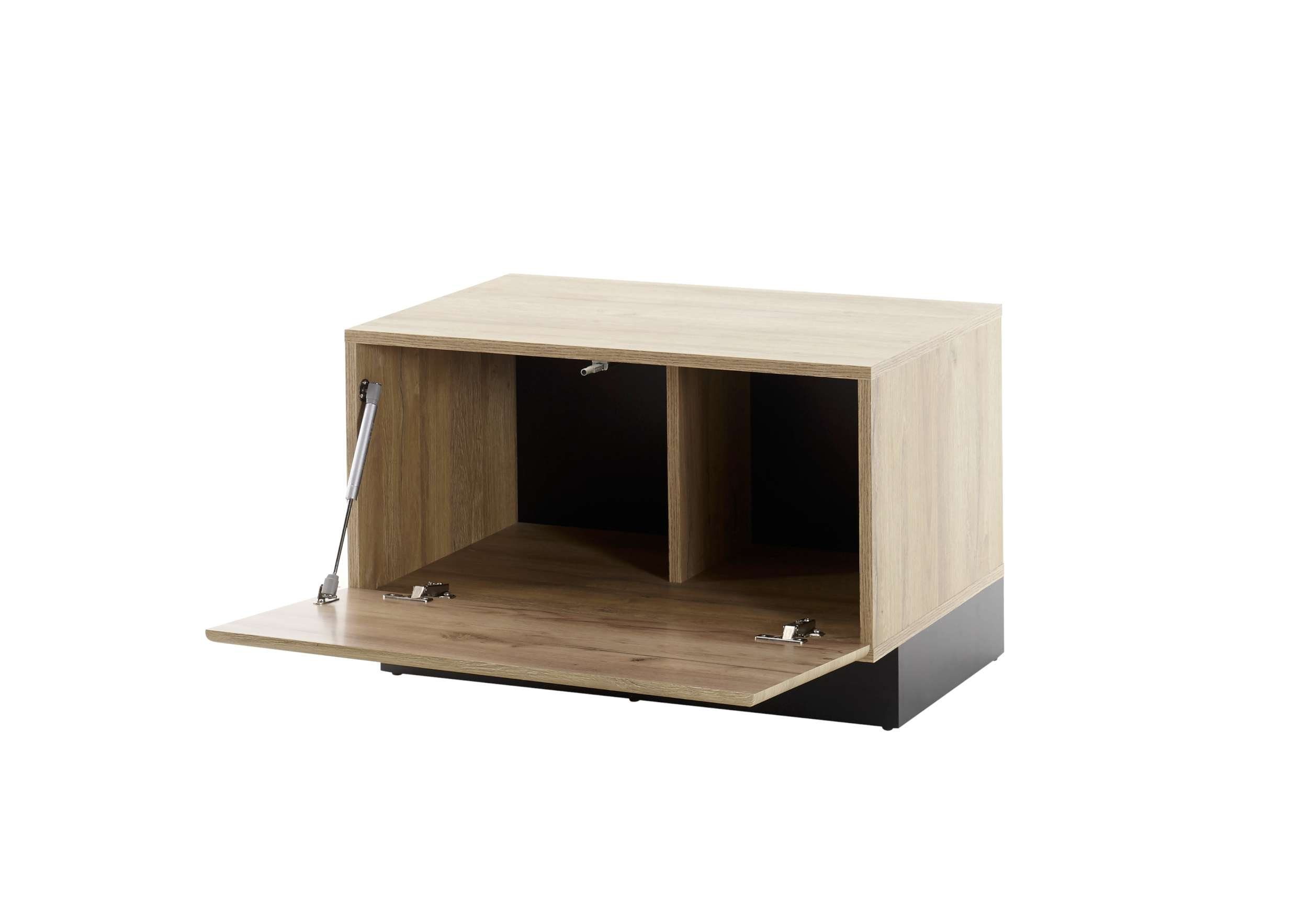 Stylefy Wohnwand Keymen, (Set (3-St), Wohnzimmer-Set), 3-teilig, mit Push-to-Open, MDF, variabel hängbar, Modern Design