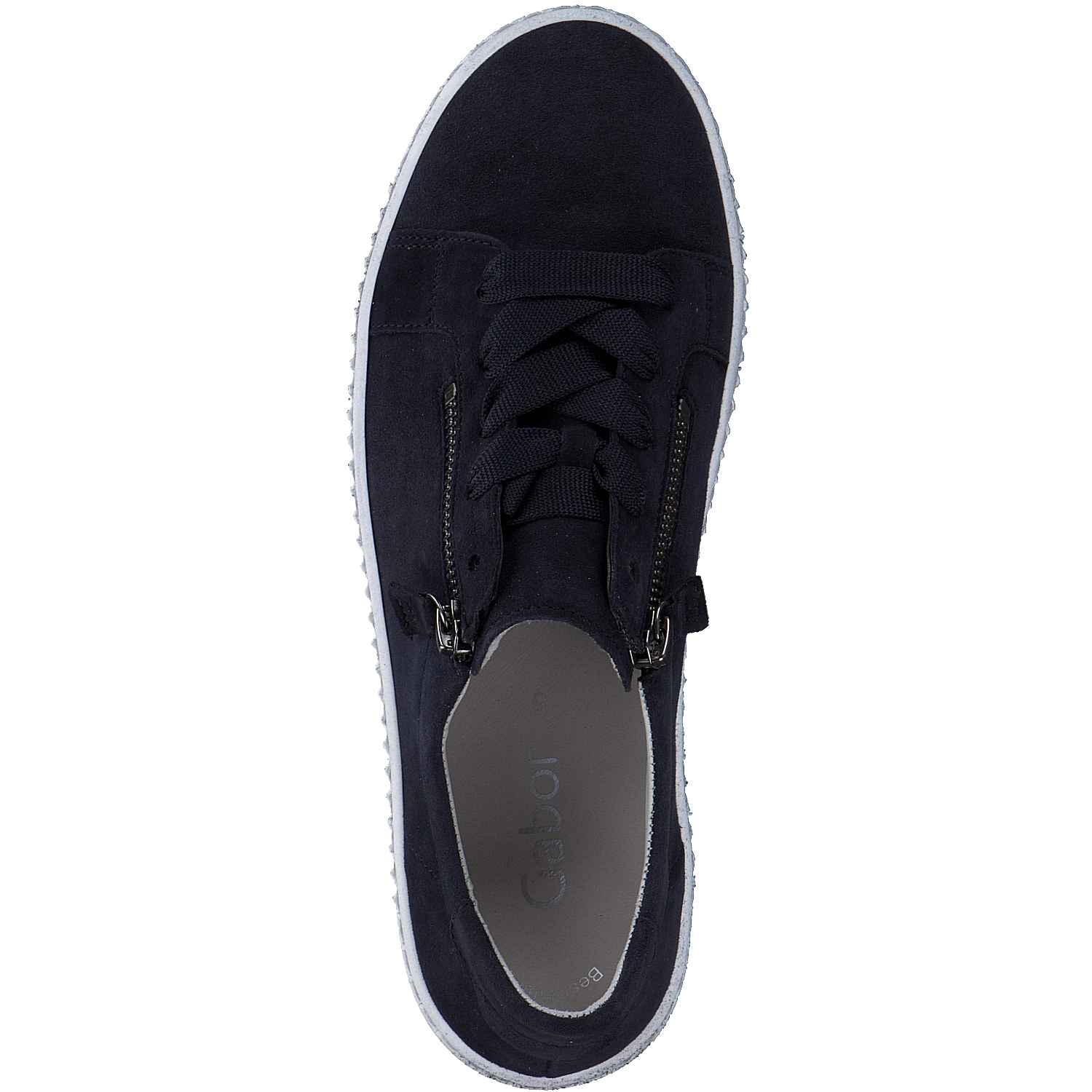 Gabor 43.334, Schnürschuhe, Damen, Blau - Marineblau