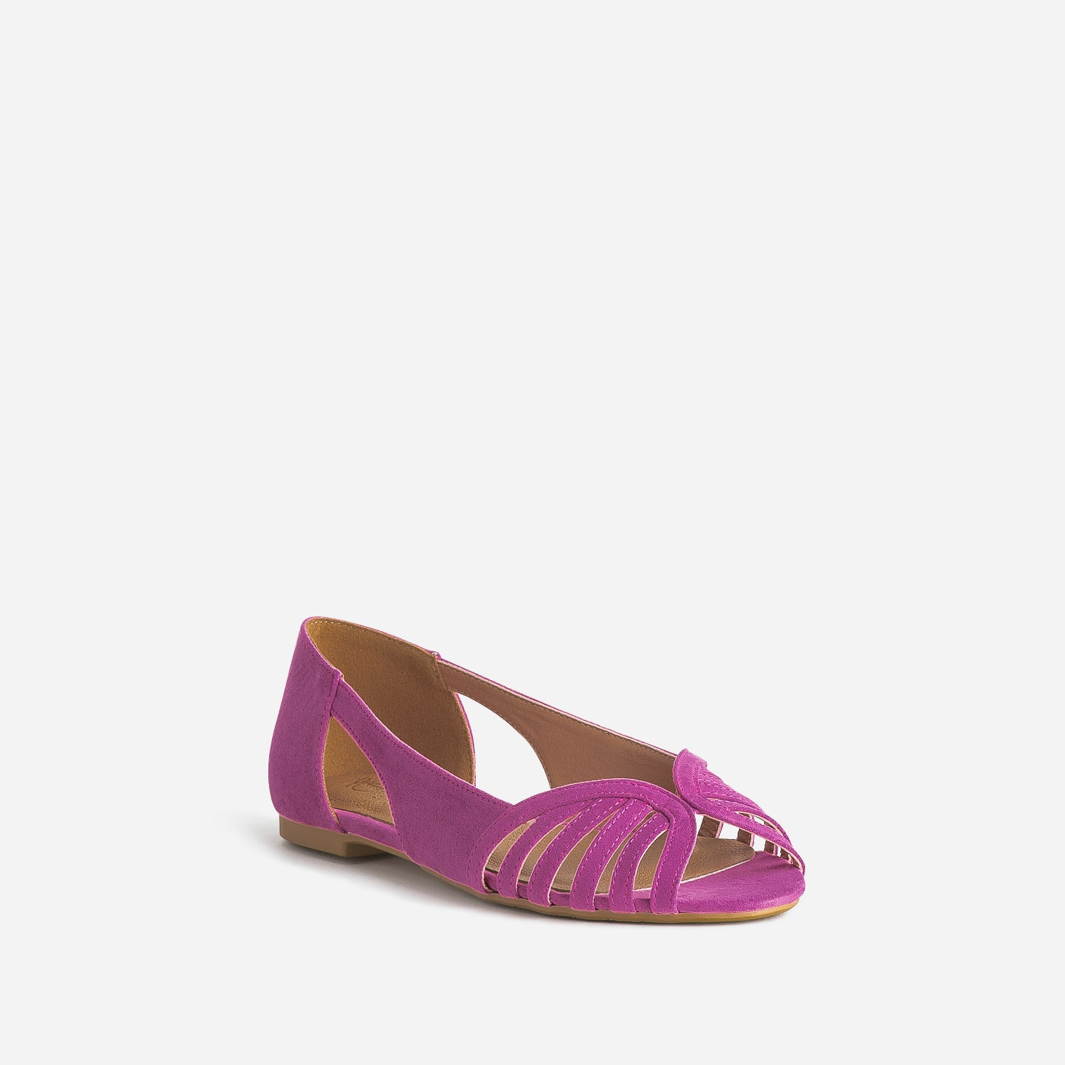 Ballerine rose open toe