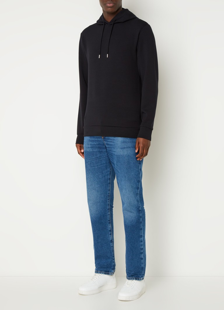 Reiss Fabien hoodie with stretch