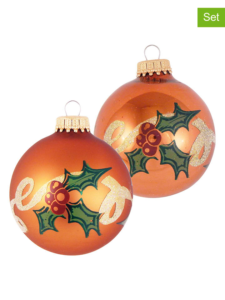 Krebs Glas Lauscha Christbaumkugeln 