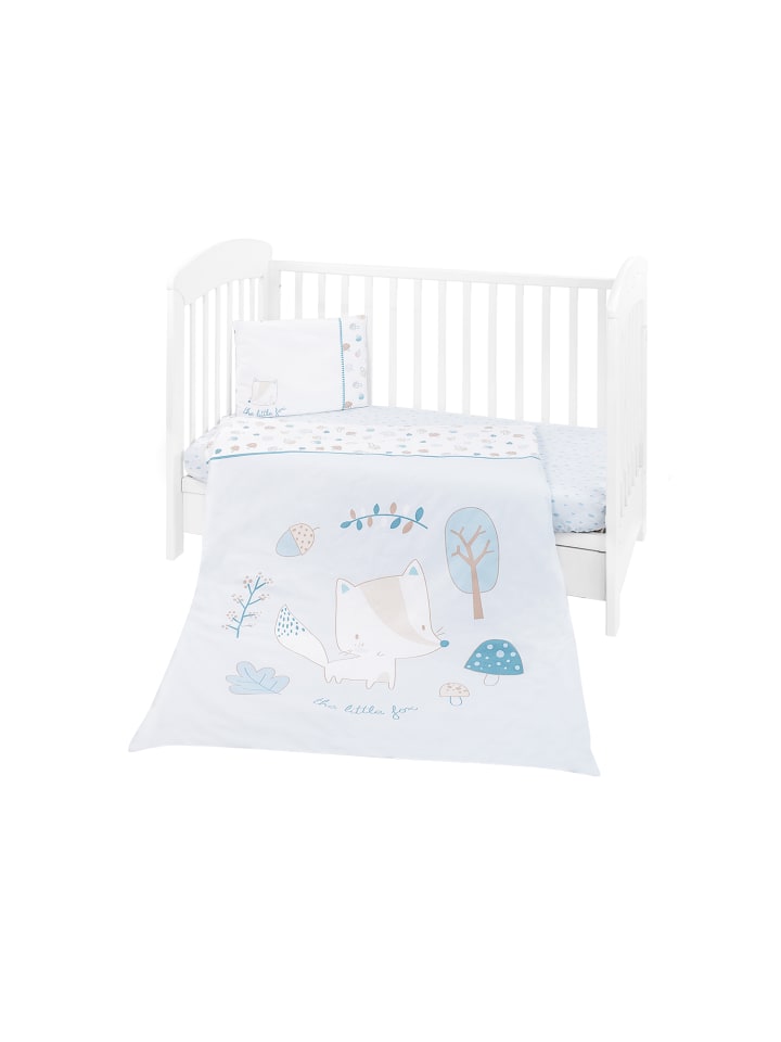 Kikkaboo Babybettwäsche 6-teilig in blau günstig kaufen onesize
