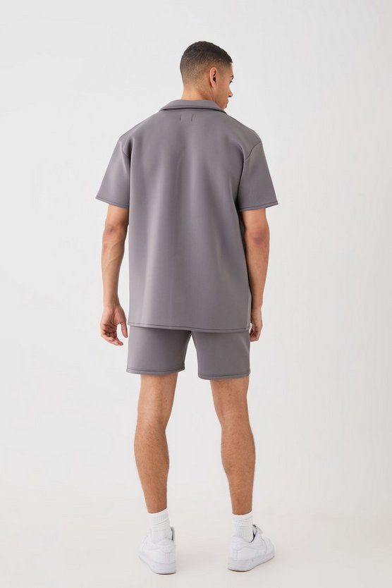 Oversize Scuba Hemd und Shorts