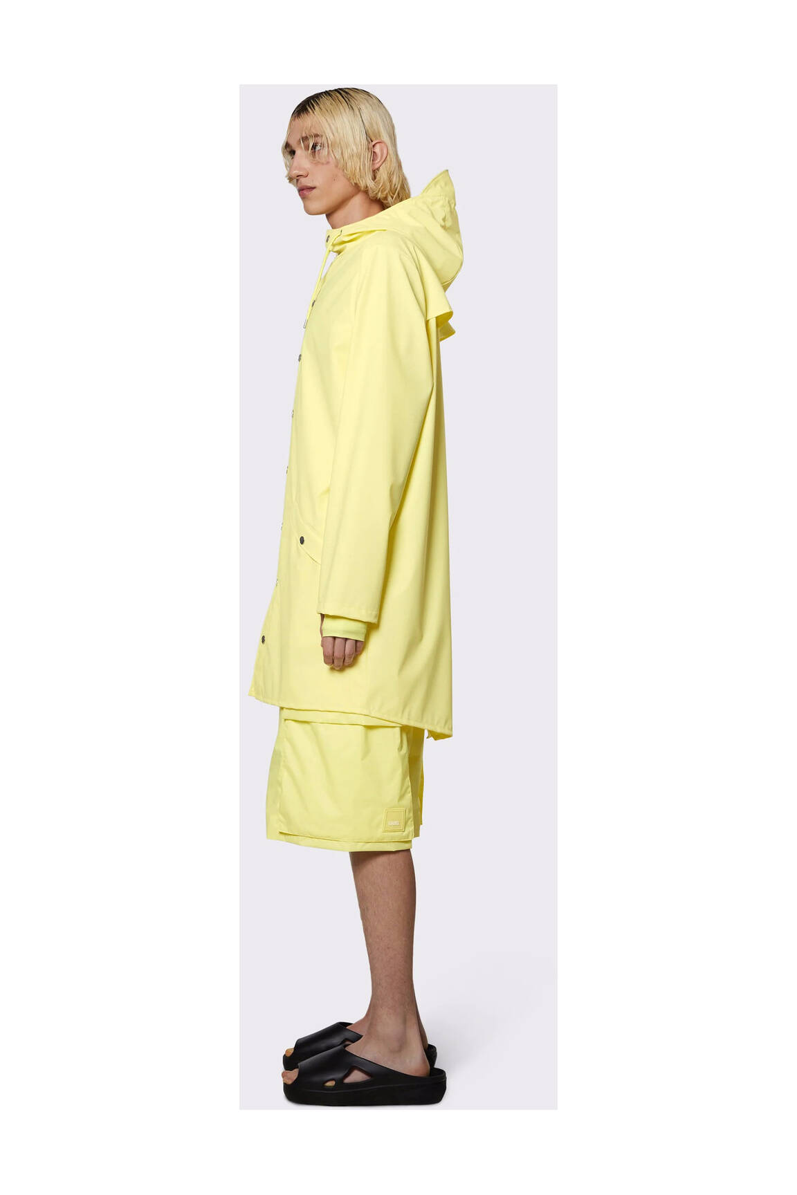 Rains Impermeables Trenchs Unisexe couleur jaune