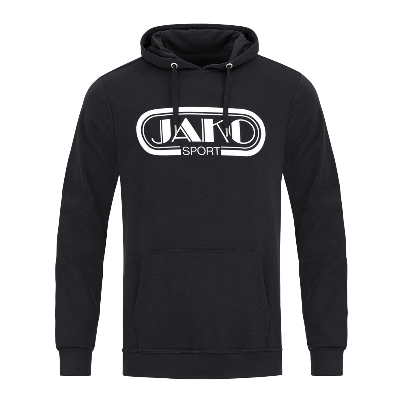 JAKO Retro Hoody Schwarz F800