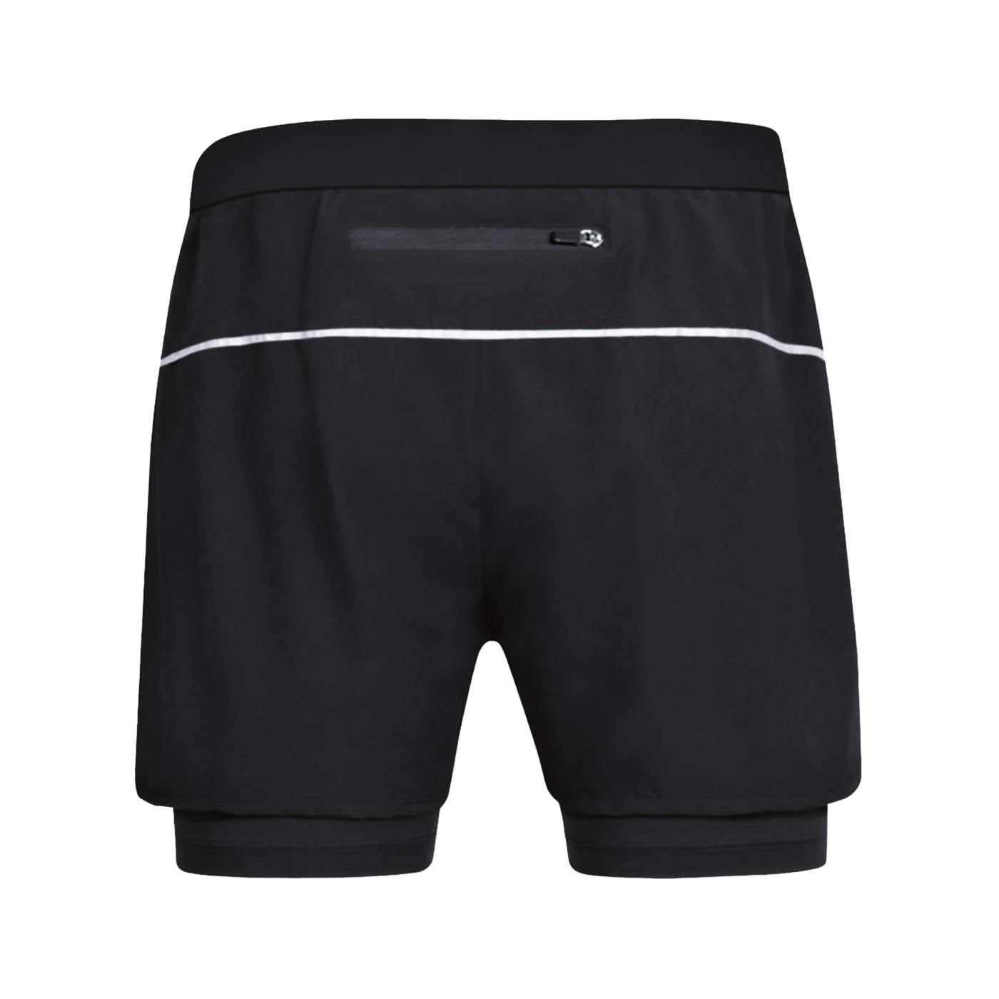 Jako 2-in-1 Trainingsshort Damen Schwarz F08