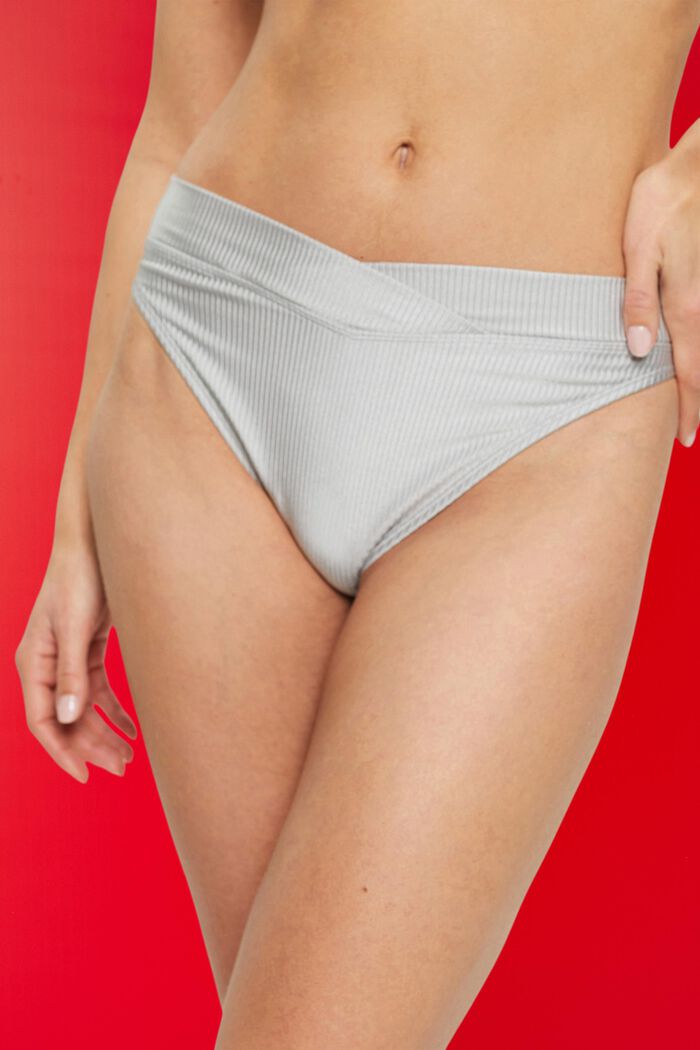 Silver Beach Bikinihose mit mittelhohem Bund
