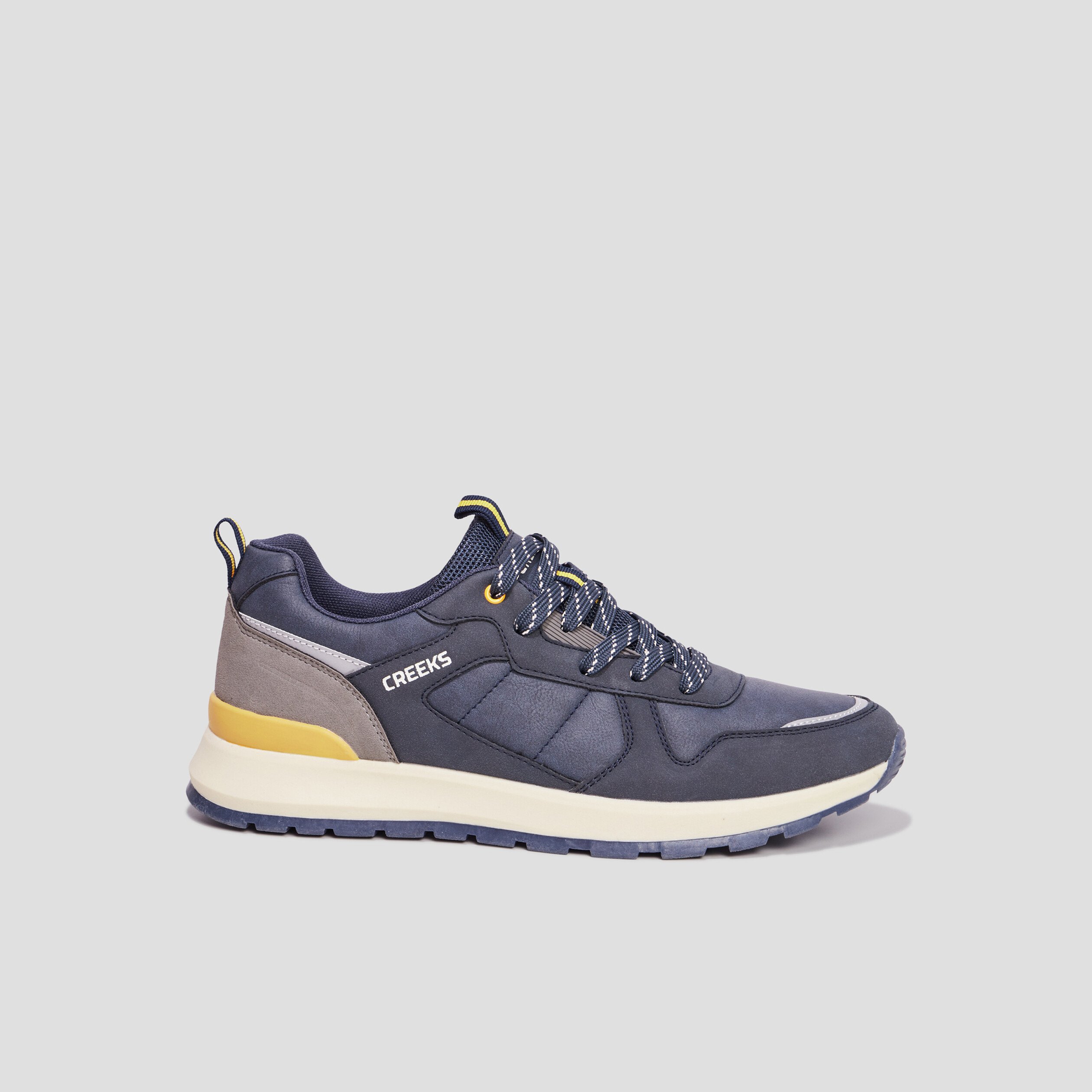 Baskets running Creeks Ribaloti bleu marine homme | La Halle