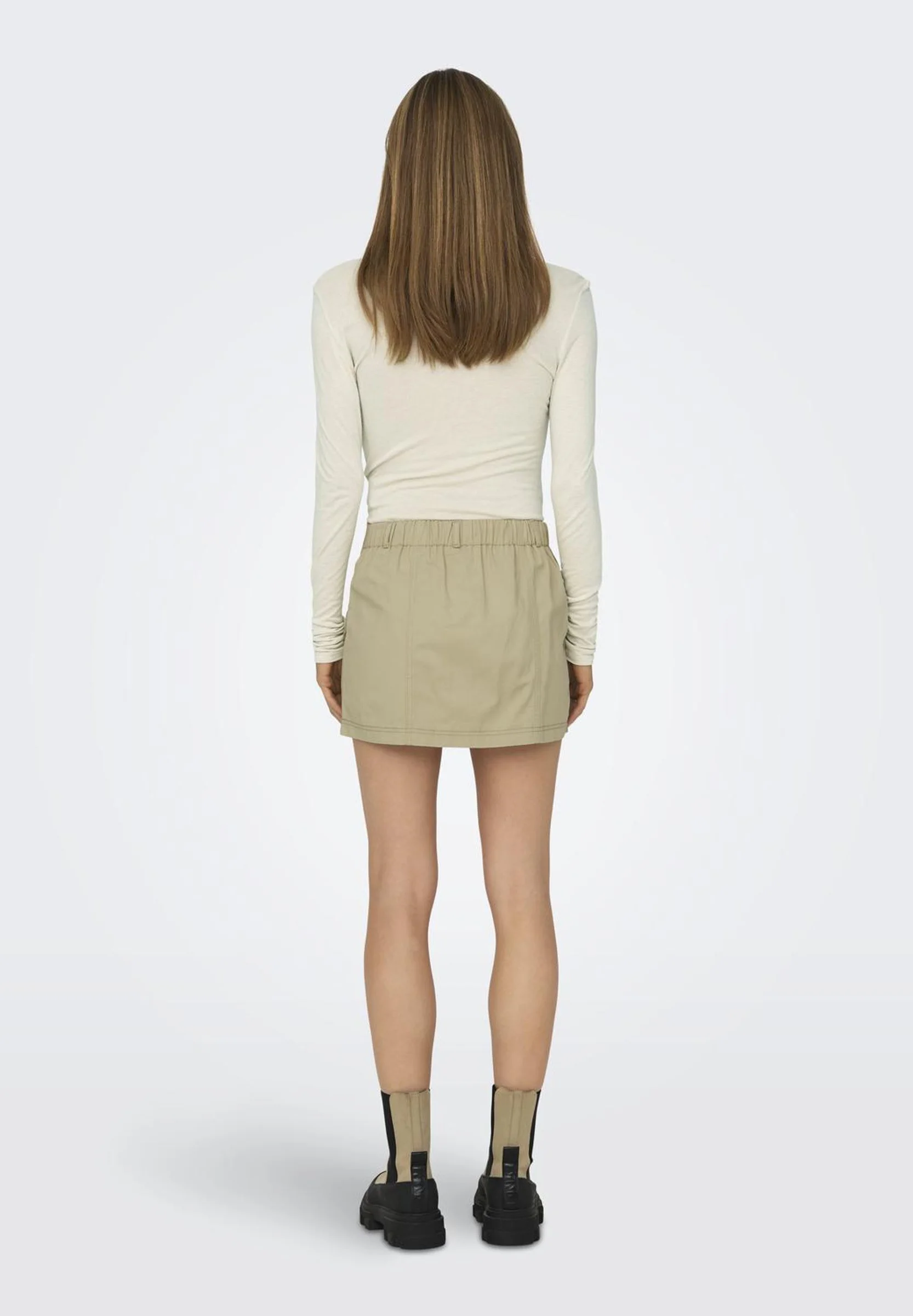 ONLY ONLVALERIE MW MINI CARGO SKIRT PNT - Minifalda
