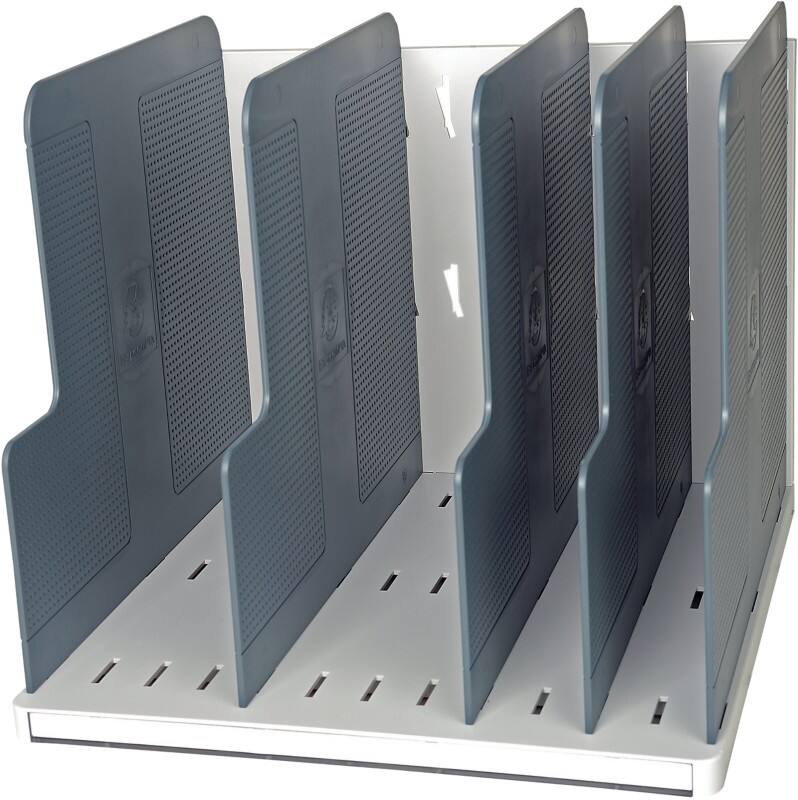 Exacompta Sortiersystem Hellgrau 29 x 30 x 25,5 cm