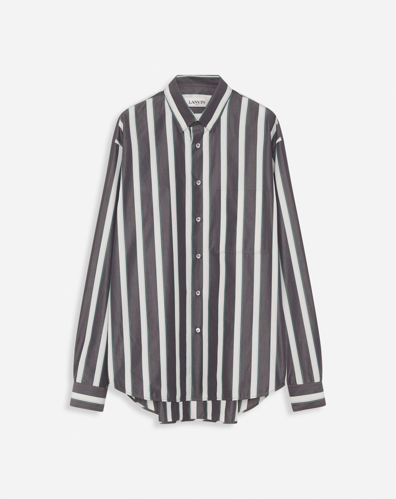 CHEMISE OVERSIZE RAYÉE