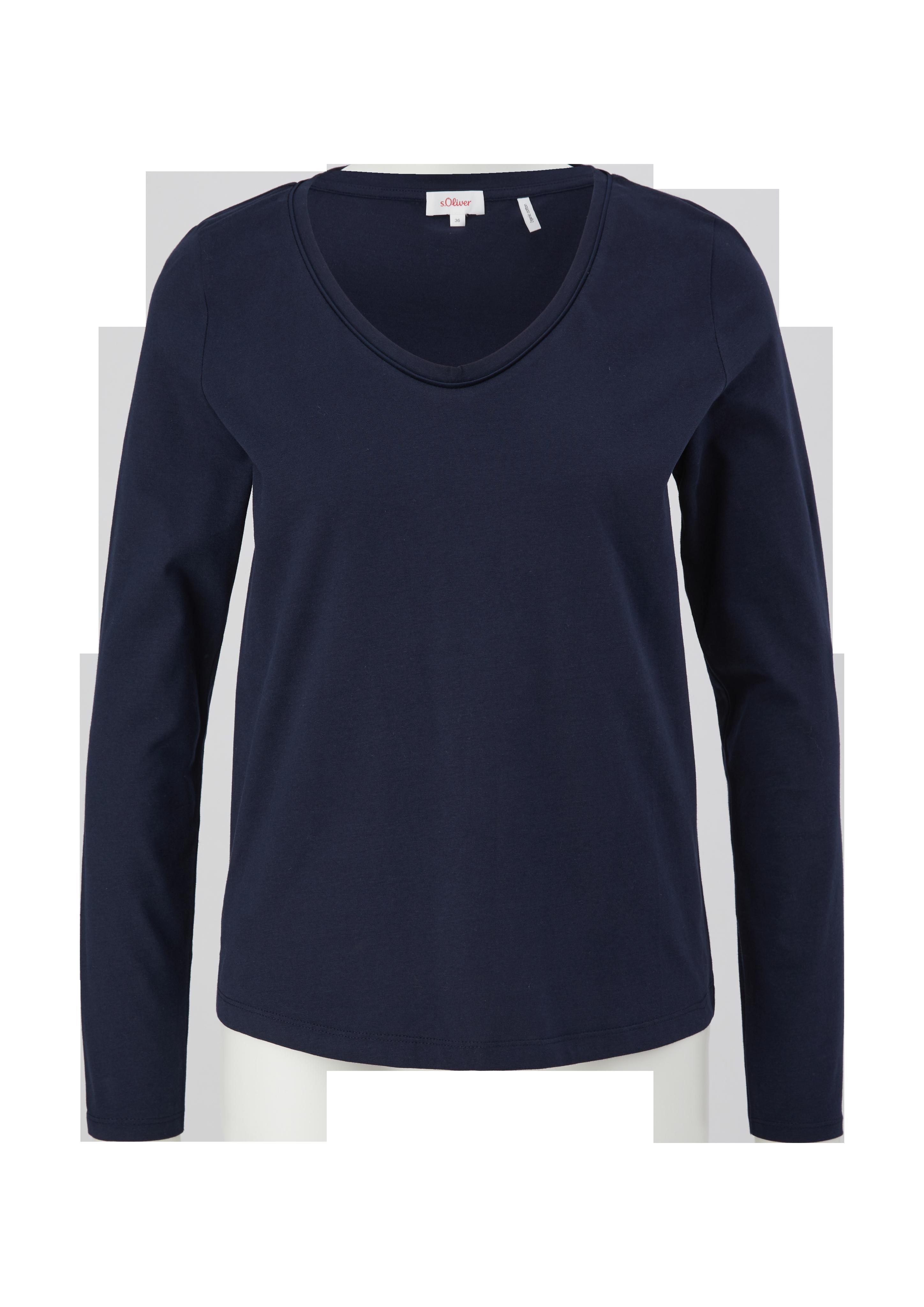 Longsleeve mit U-Ausschnitt  2125513-5959