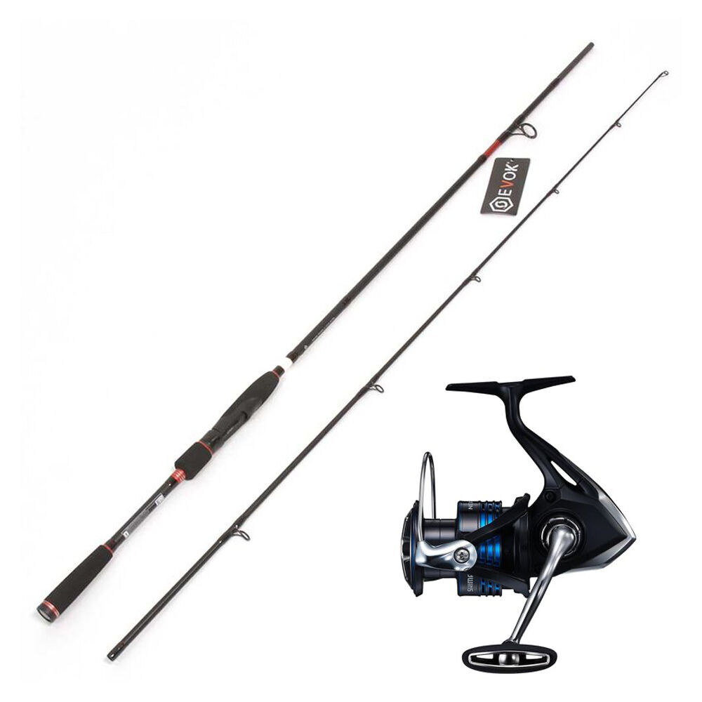 Vrvica Canne Spinning Evok 2,21 m, 42-120 g + Moulinet Nexave FL 4000