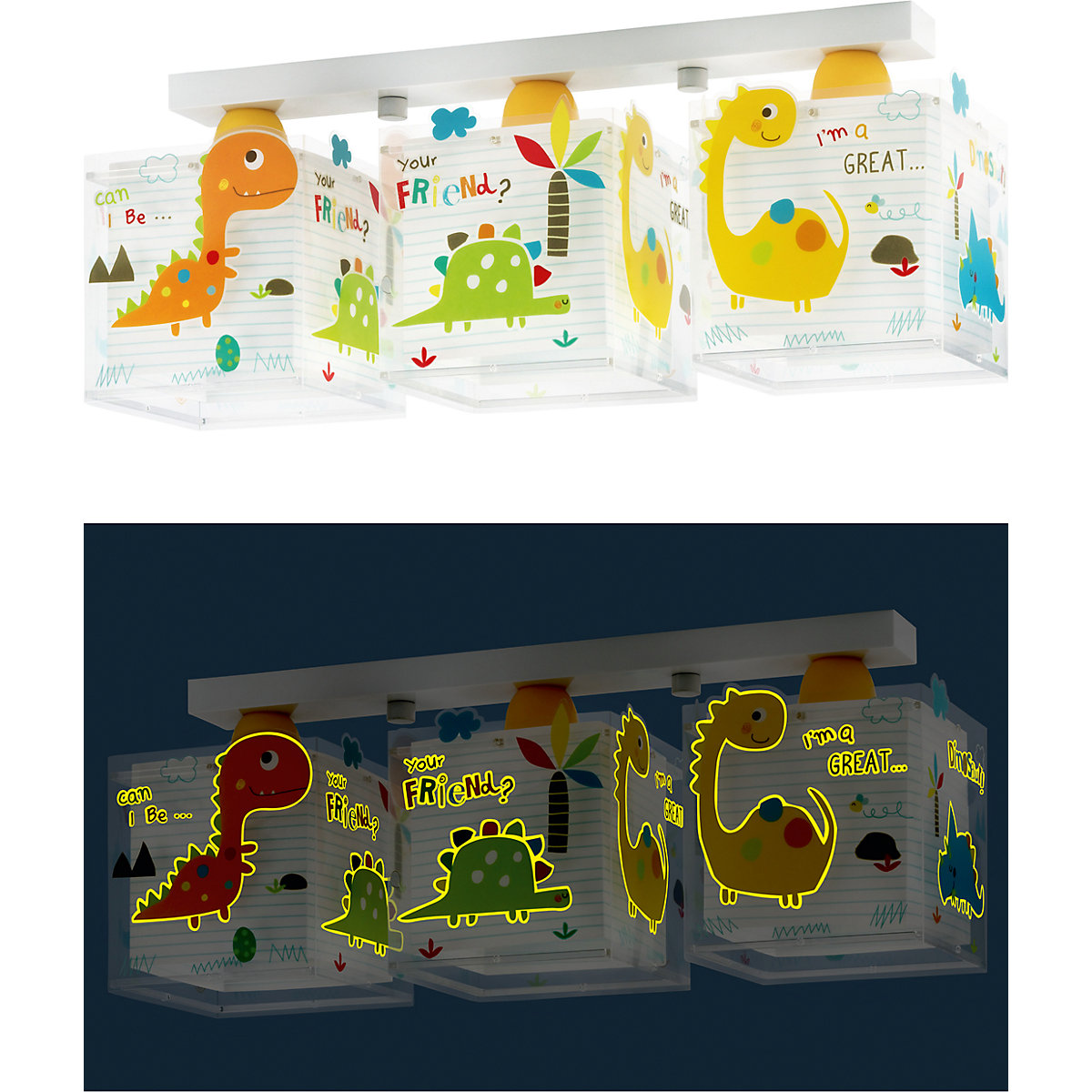 Deckenlampe Dinosaurier
