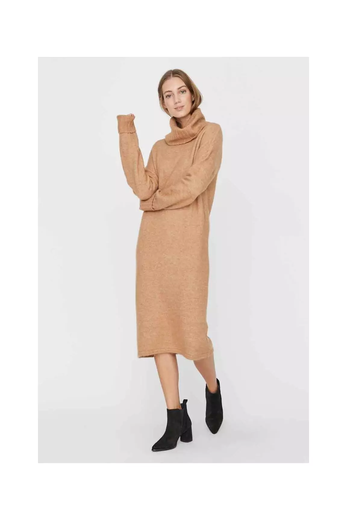 Vero Moda Robes Pulls Femme couleur rose