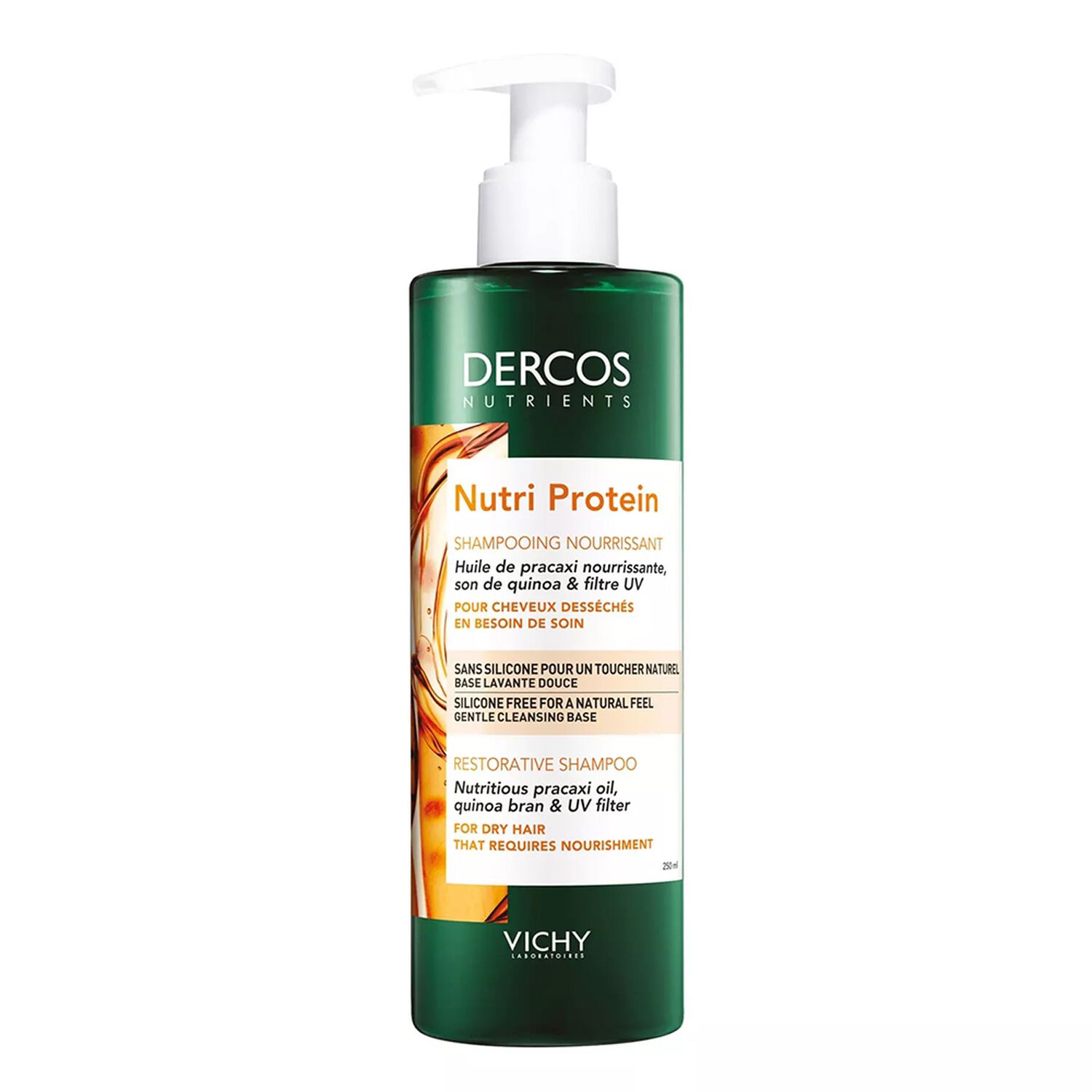 Vichy Dercos Nutrients Nutri Portein Shampooing Nourissant 250 ml